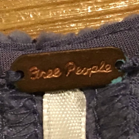 NWOT Free People Periwinkle Rolling Thunder Corduroy Mini Dress - Picture 6 of 10